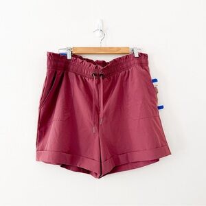 Danskin Women's Shorts - Burgundy